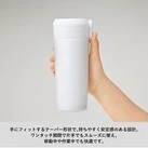 ワンタッチステンレスサーモタンブラー460ml（SNS-0300969）ワンタッチ開閉で片手でもスムーズに使える