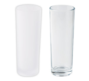 フルカラー印刷対応グラス（270ml）　フロスト/クリア