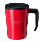 アトラス CURRENT フタ付きコーヒーマグカップ 330ml（ASM-330）前面