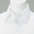 半袖ブロードシャツ（メンズ）（00809-SBM）襟