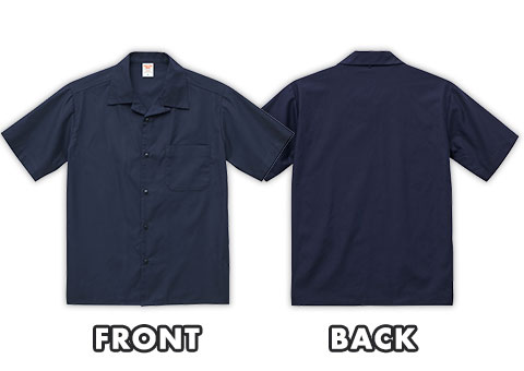 1759-01 T/Cオープンカラーシャツ｜FRONT、BACK