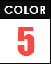 カラー：全5色