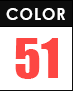 カラー：全51色