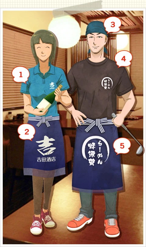 店舗制服着用イメージ