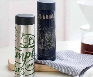 ステンレスドリンクボトル　200ml｜デザインの自由度が上がりオリジナル性もアップ