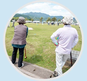 シニアイベントへの記念品として