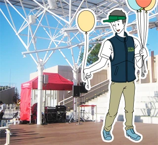 イベントスタッフ衣装イメージ画像