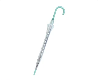 クリアジャンプ傘60｜折りたたんだ状態