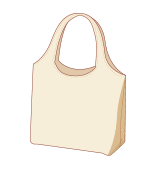 レジ袋型（マチあり）サンプル