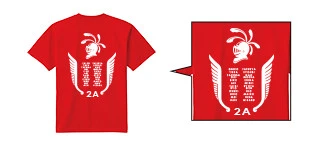 4.4オンス　ドライTシャツ｜デザイン例
