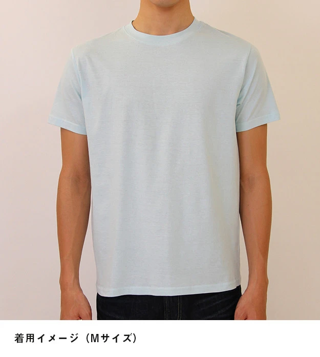 4.0オンス　ライトウェイトＴシャツ｜着用イメージ（Mサイズ）
