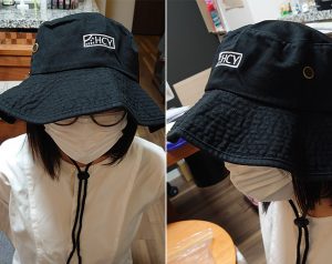 実績写真のご紹介：サファリハット （twill）（no1510-no1511）