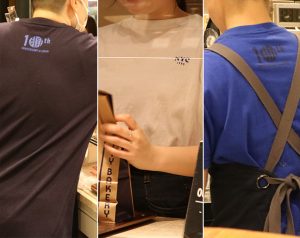 実績写真のご紹介：5.6オンス　ハイクオリティーTシャツ（5001-01-02-03）
