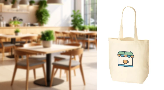 制作例：店舗ノベルティ